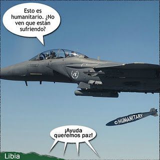 Bombardeo en Libia por la OTAN