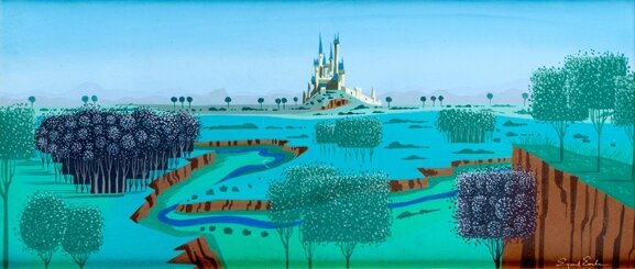 La Belle au Bois Dormant - Recherche graphique d'Eyvind Earle