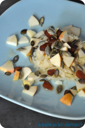 Salade choucroute