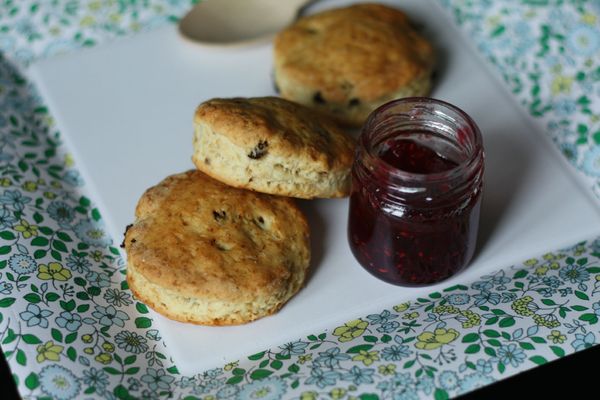 scones aux raisins secs blog chez requia cuisine et confidences
