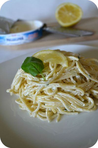 Spaghettis au cream cheese5