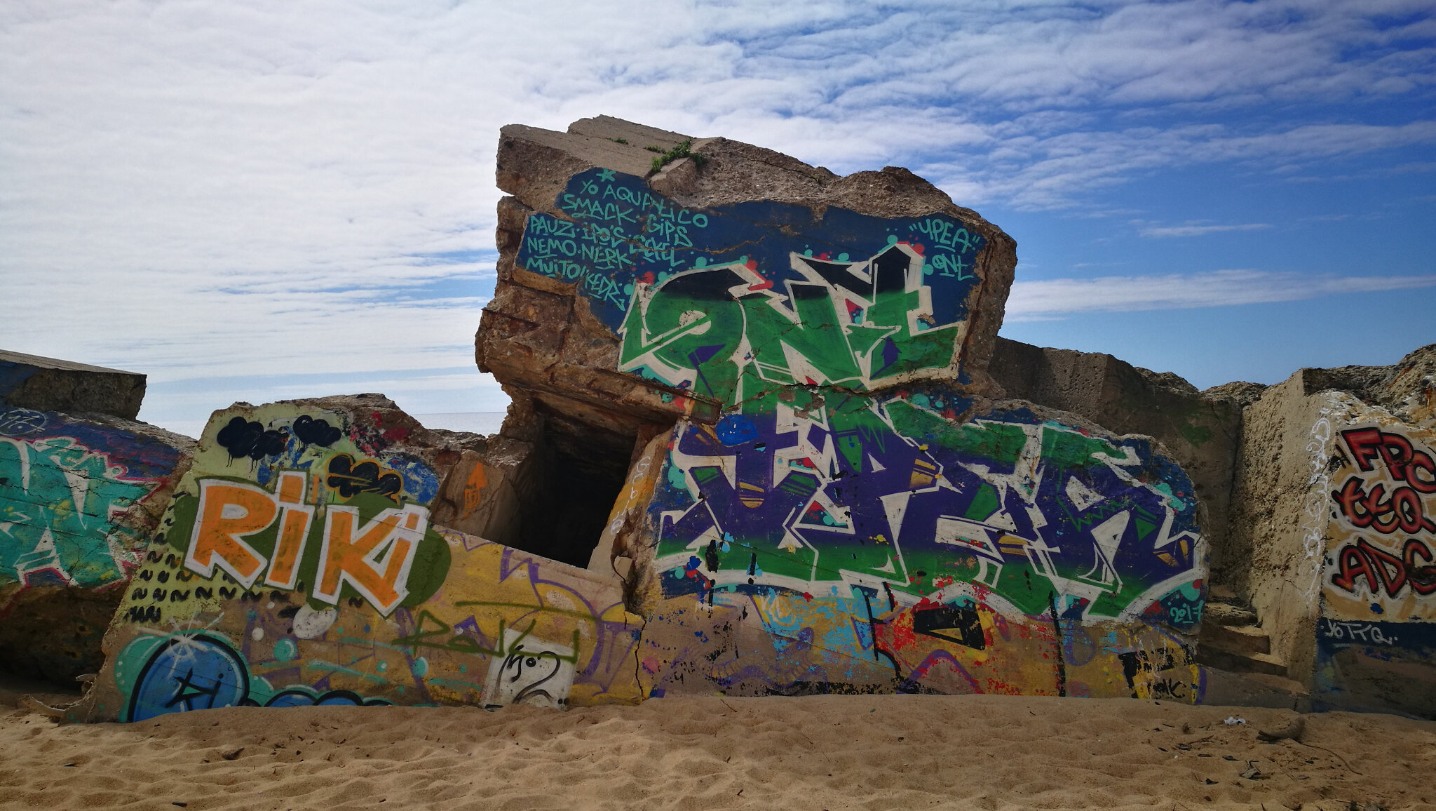 Labenne-Océan, blockhaus BA16A, couleurs