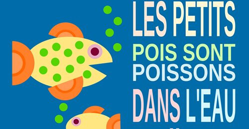 defi avril petits pois petits poissons