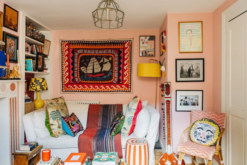 pink-sitting-room-maximalist-decor-london-flat-nordroom