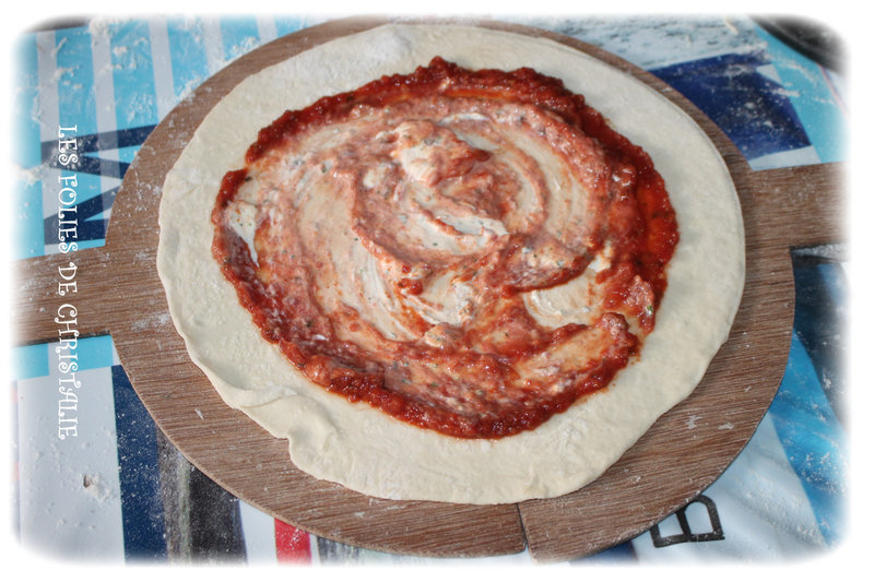 Pizza jambon poivron 1