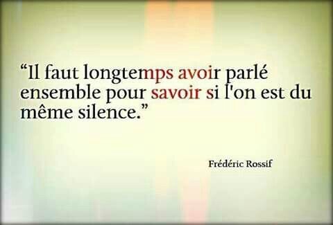 silence