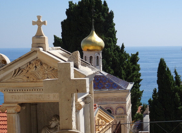 Cimetière Menton chapelle orthodoxe