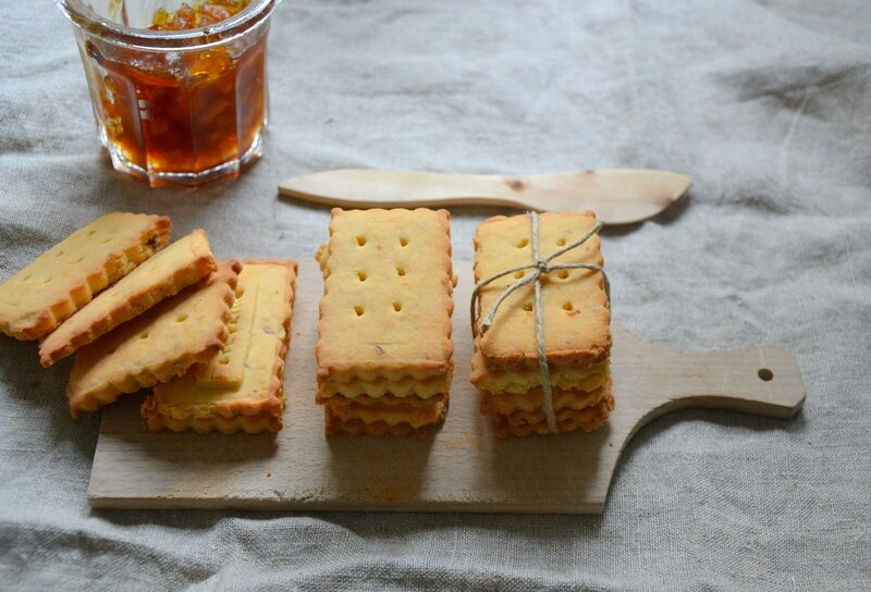 des petits biscuits