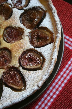 tarte amandine à la figue et gingembre 3
