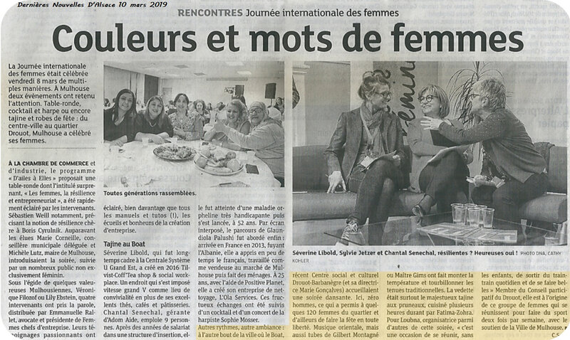 Quartier Drouot - Journée internationale pour les droits des femmes - Dernières Nouvelles d'Alsace