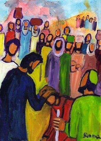 Imposition des mains, Berna Lopez