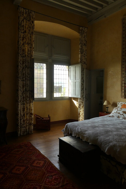 Vitrerie géométrique du Chateau de Montaren