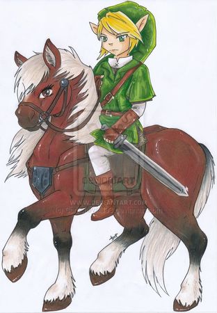 turn_the_mirror___link___epona_by_carocheval003_d2iectr