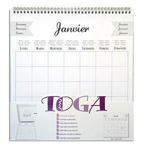 Calendrier 20x20