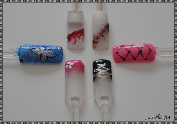 Modèle de Nail Art