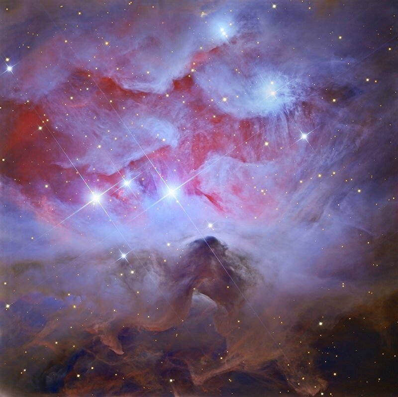 NGC 1977 nebuleuse de l homme qui court