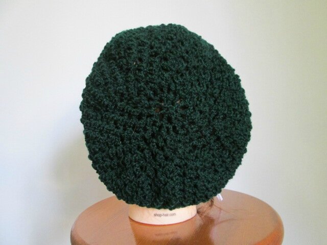 Bonnet Slouchy vert bouteille