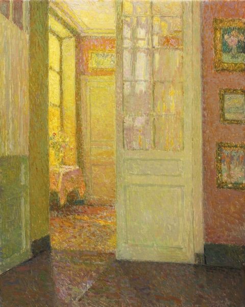 Henri le Sidaner (1862-1939) - Intérieur, lumière de la fenêtre, 1931