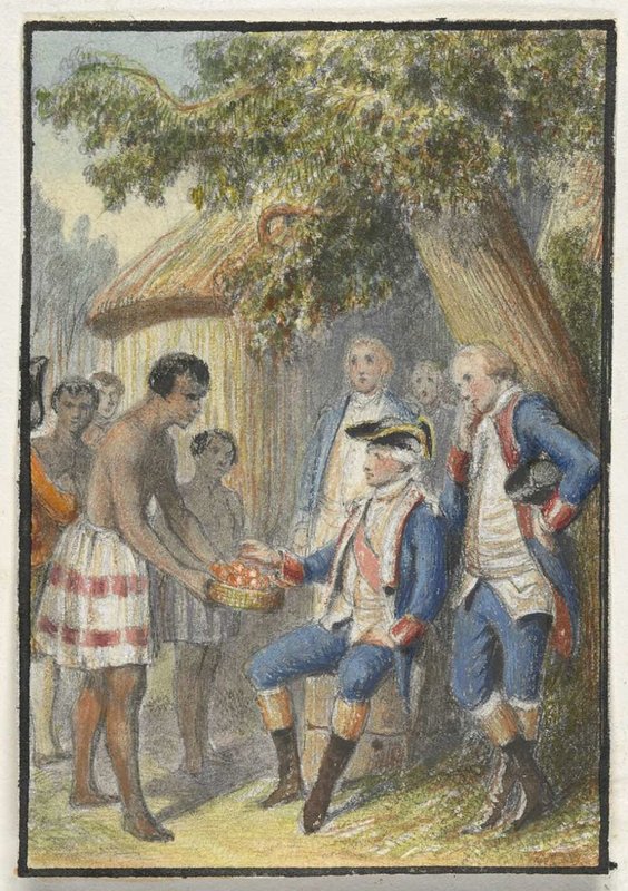 Tahitians_Presenting_Fruits_to_Bougainville_Attended_by_His_Officers