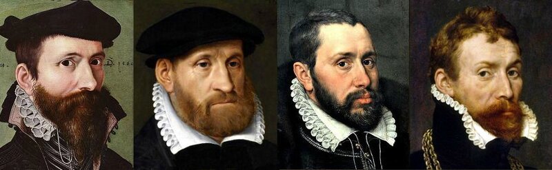 Portraits du Nord de 1566 à 1568