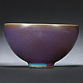 An outstanding large and rare <b>Junyao</b> bowl. Northern Song-Jin dynasty.