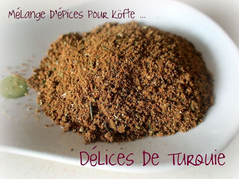 epices kebab recette