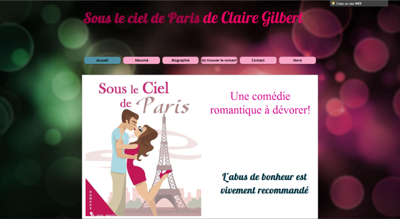CLAIRE GILBERT - SITE OFFICIEL