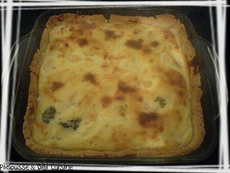 La tarte au saumon, brocolis recettes Lumière sur un produit : le fromage de chèvre