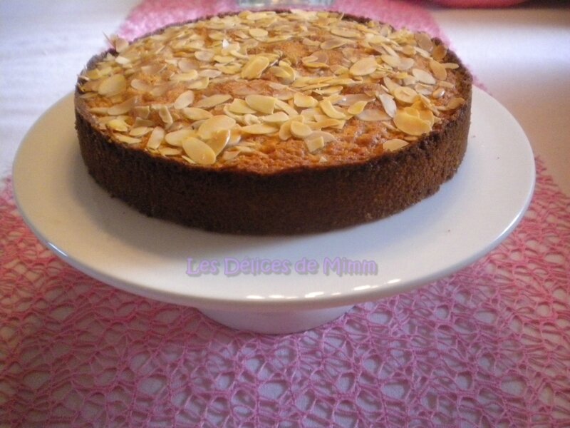 Gâteau fondant aux amandes 2