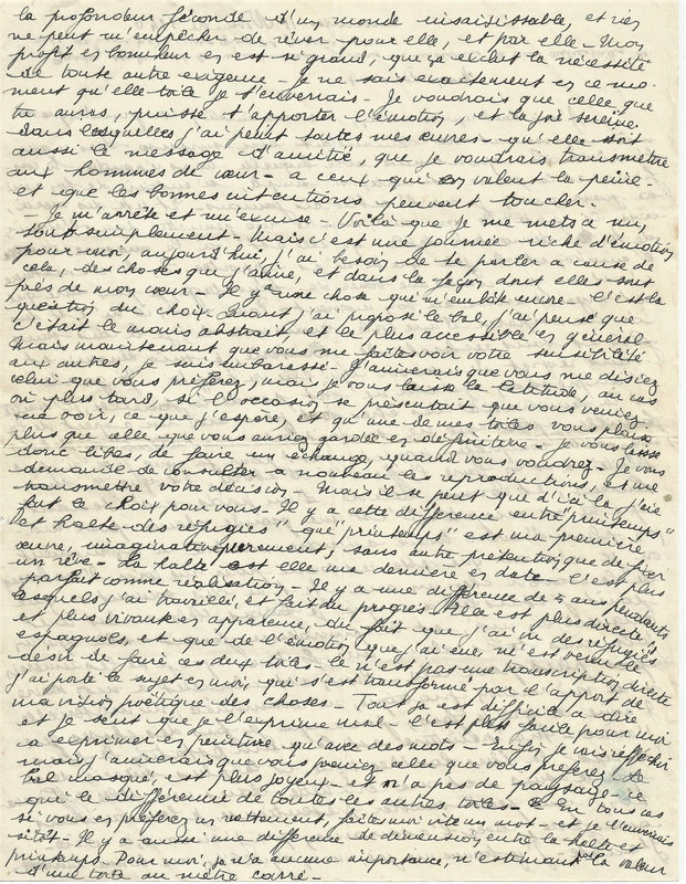 Lettre 18 nov 40 II