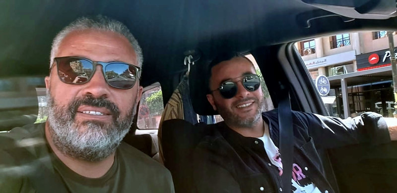 Hicham et Badr à Marrakech 2022-04-14 at 12