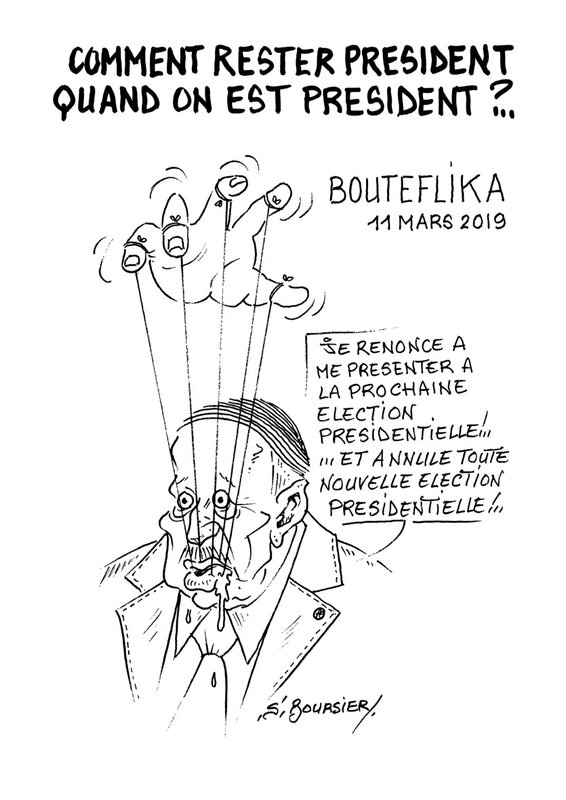 Bouteflika renonce a la Présidence de la république web
