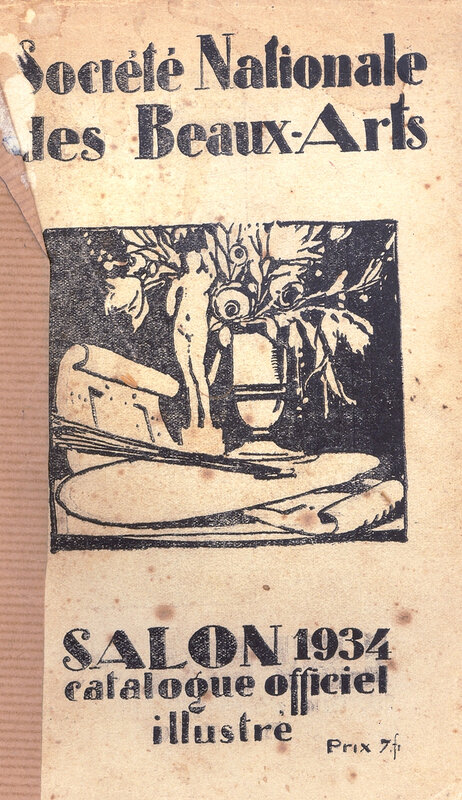 1934 05 02 Catalogue Jeune Fille en noir (1)