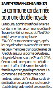 2019 02 08 SO Condamnation pour une double noyade