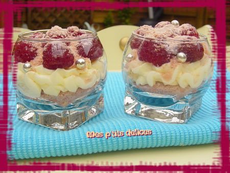Trifles roses recettes dessert Trifles roses