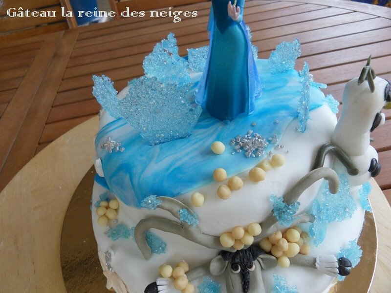 gâteau la reine des neiges4