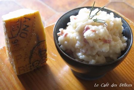 recettes Risotto au Vin Blanc