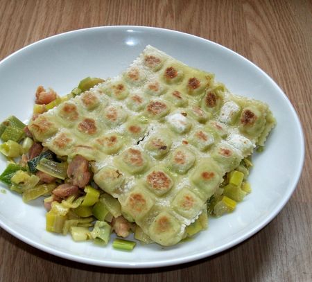 recettes Ravioles au poulet et sauce au parmesan