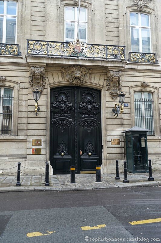 Paris ambassage GB