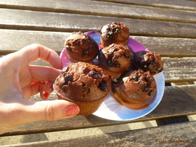 Muffins aux pépites de chocolat (18)