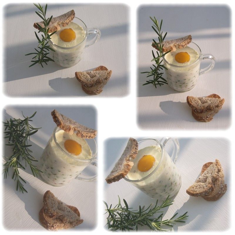Oeufs cocotte aux petits pois du jardin recettes legumes Petits pois du jardin comme je les fais...