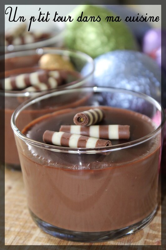 Budino chocolat