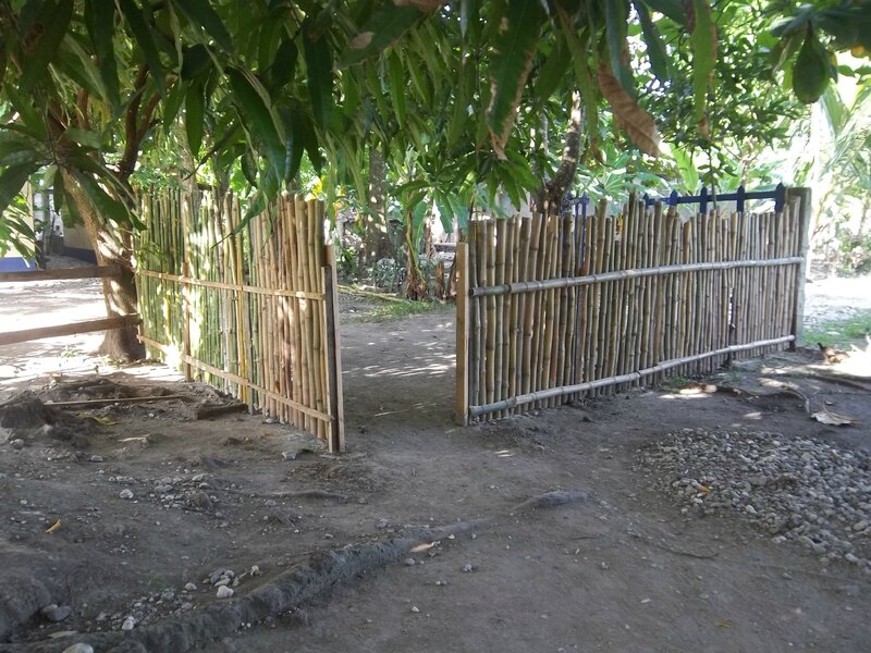 barrière bambou