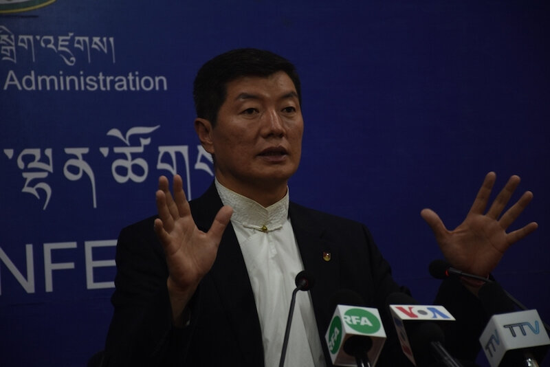 CTA-President-addresses-the-press-about-his-second-US-visit-on-Tuesday-at-DIIR-Phayul-photo-Kunsang-Gashon