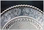 Assiettes cristal Baccarat Arabesque