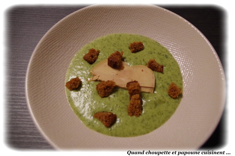 velouté de cresson au foie gras-1424