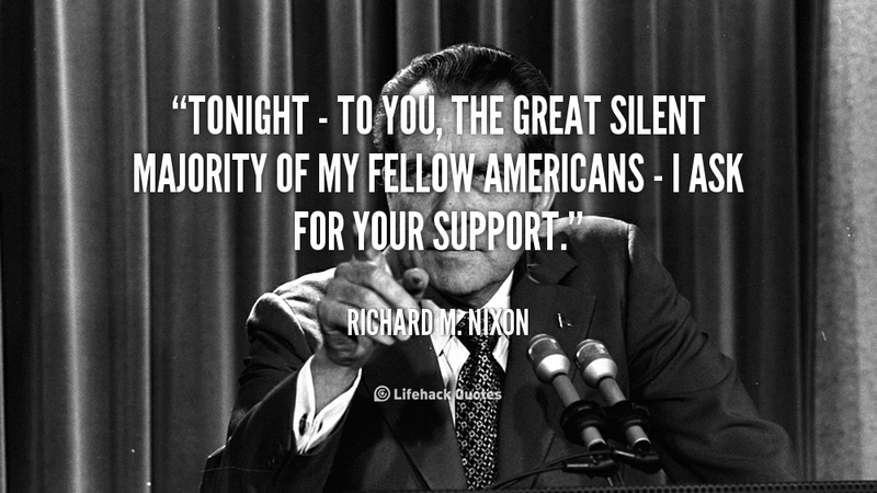 Richard Nixon and the Silent Majority