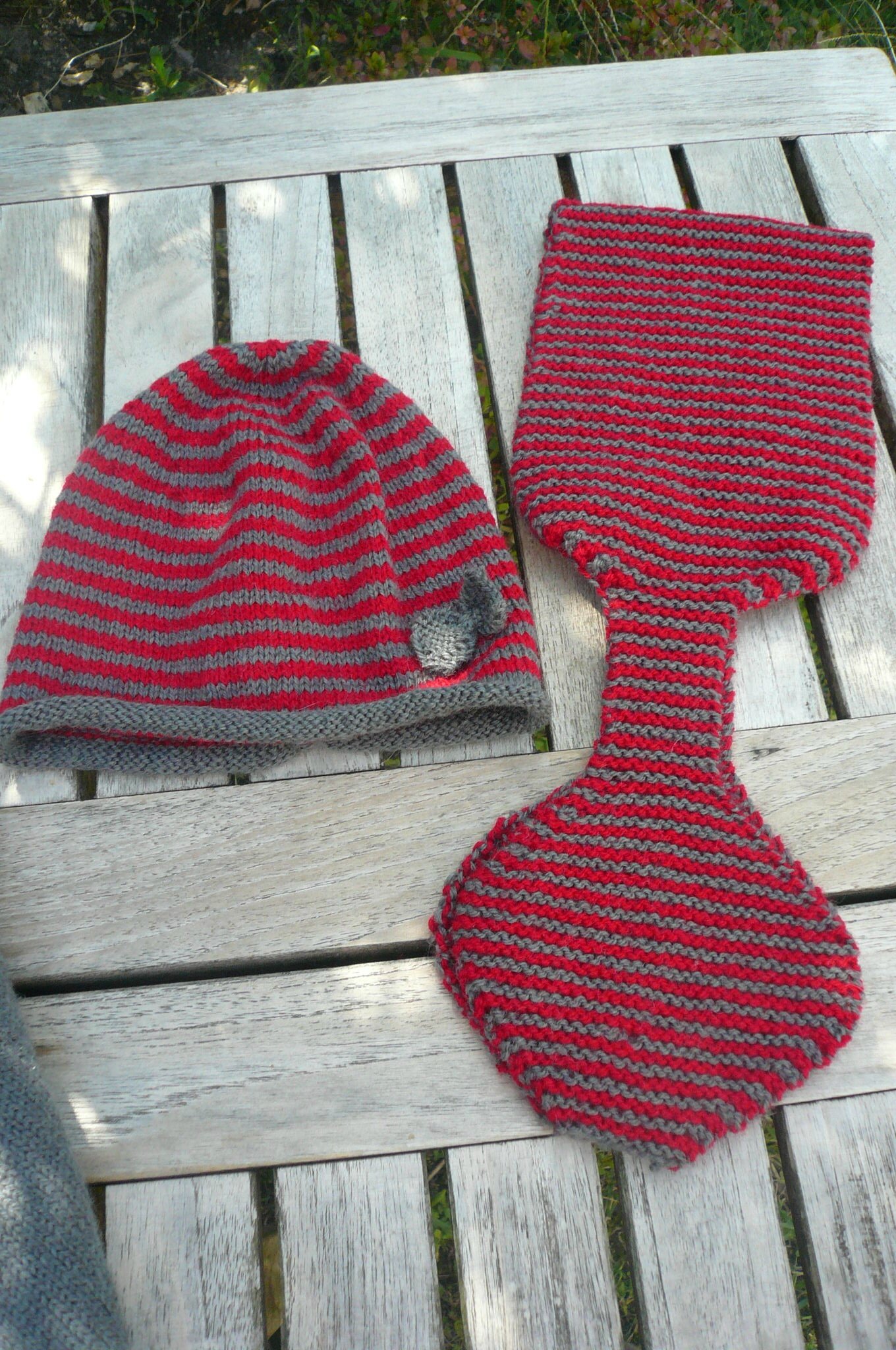 bonnet et écharpe bébé