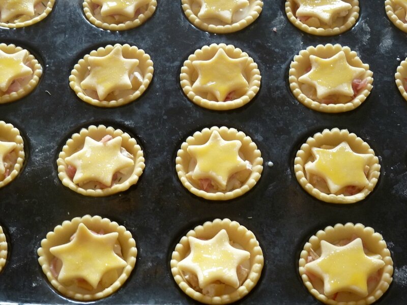 Mince pies bacon feuille de Dreux et gelée de pommes (20)