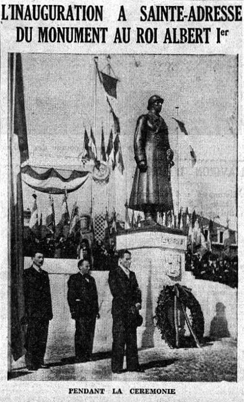 Le Matin inaug monum Albert1